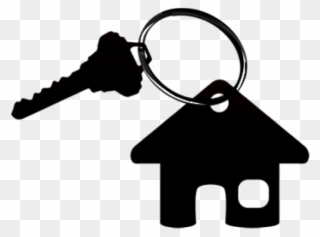 Clipart House Keys - House And Key Clip Art - Png Download