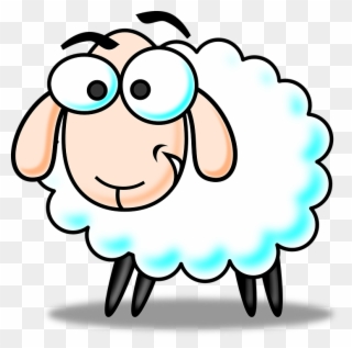 House Clipart Sheep - Cute Sheep Clipart - Png Download