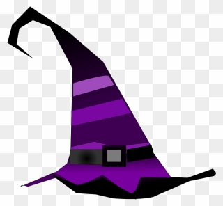 Witch Face Clipart - Witch Hat Clipart - Png Download