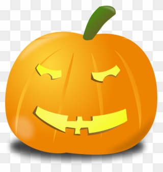 Sad Face Clipart Pumpkin - Sad Jack O Lantern - Png Download