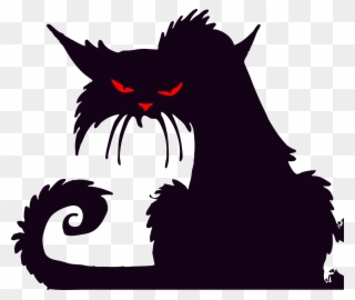 Sketchcat Clip Art Of Grumpy - Angry Cat Clip Art - Png Download