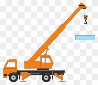 Log In Sign Up Upload Clipart - Construction Crane Clip Art - Png Download