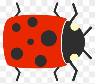 Free To Use & Public Domain Ladybug Clip Art - Simple Cartoon Png Transparent Png