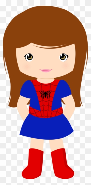 Spider Girl, Hero Girl, Superhero Classroom, Superhero - Spider Girl Baby Png Clipart