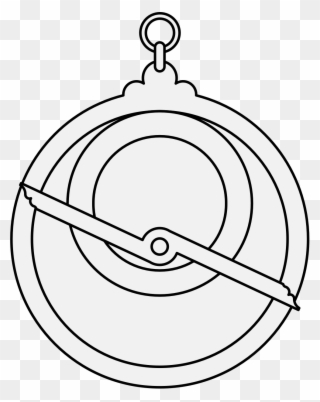 Free Astrolabe Drawing Old - Circle Clipart