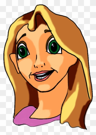 How To Draw Cartoon People And Cartoon Characters - Draw Cartoon Girl Face Clipart