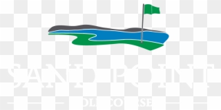 Sand Point Golf Course & Greenside Tavern - Flag Clipart