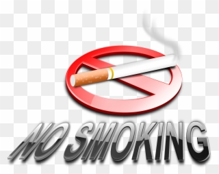 No Smoking 3d Clipart, Vector Clip Art Online, Royalty - No Smoking Shower Curtain - Png Download