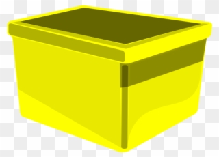 Yellow Bin Clipart - Png Download
