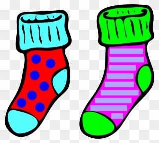 Socks Clip Art At - Sock Clipart - Png Download