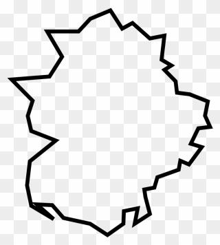 Free Vector Extremadura Clip Art - Mapa Extremadura Vector - Png Download
