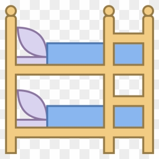 Bunk Icon Free Download Png And Vector - Bunk Bed Clipart