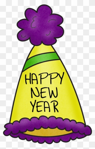 Back To School In The New Year- First Five - New Years Party Hats Clip Art - Png Download