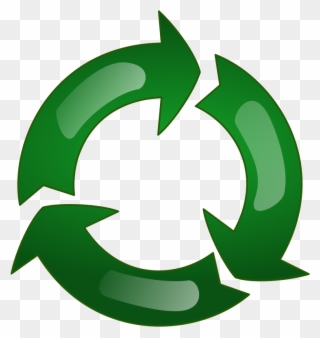 Recycling Symbol Recycling Bin Paper Recycling - Simbolo De Residuos Ordinarios Clipart