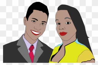 Man And Woman Clipart - Clipart Of Man And Woman - Png Download