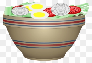 Salad Free To Use Clip Art - Clipart Of Salad Bowls - Png Download