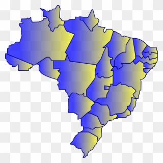 Mapa Do Brasil Vetorizado Clipart