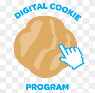 Digital Cookie Logo - Hand Clipart