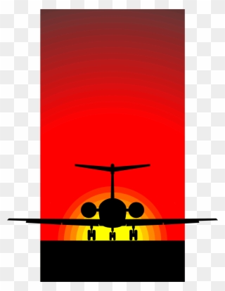 Popular Images - Aircraft Silhouette Clip Art - Png Download