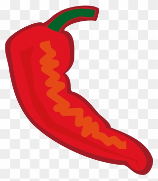 Chili Pepper Cartoon Clipart - Hot Pepper Clipart Transparent - Png Download
