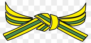 The Foundations Of The Basic Techniques Are Laidnow - Karate Belt Yellow Png Clipart