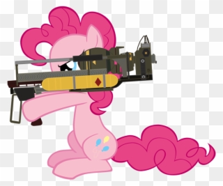 Pinup Vector Nuke - Pinkie Pie Con Armas Clipart