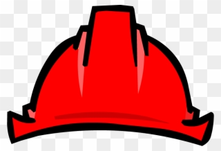 Red Hard Hat - Club Penguin Red Helmet Clipart