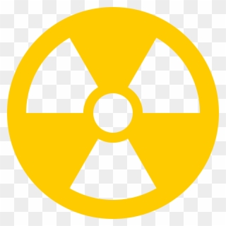 Radioactive Clipart Caution - Radioactive Icon - Png Download