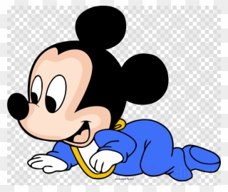 Disney Babies Clip Art Clipart Mickey Mouse Minnie - Mickey Mouse Bebe Jpg - Png Download