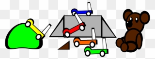Toy Playground Slide Model Car Child - Toy Clipart