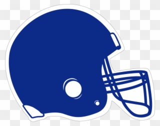 Blue Football Helmet Clip Art Clipartfox - Clip Art Red Football Helmet - Png Download