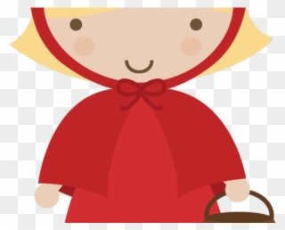 Red Riding Hood Clipart Storybook Character - Little Red Riding Hood Svg Free - Png Download