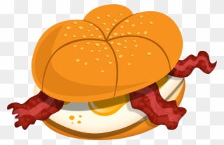 Here Are Some Details From The Nyc Emoji Series - Breakfast Roll Clip Art - Png Download