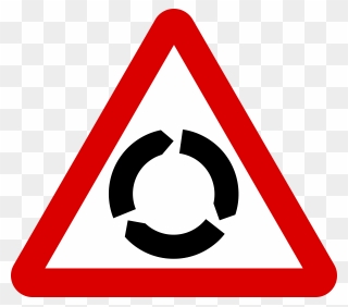 Singapore Road Signs - Sign For A Ring Road Clipart