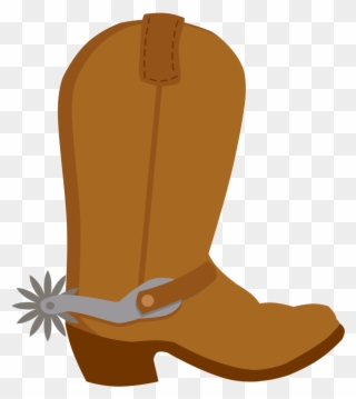 Vector Cowboy Concept - Cowboy Boot Clipart - Png Download