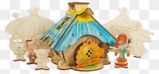 The Three Little Pigs - Toy Clipart