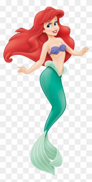 Ariel Cartoon, Mermaid Clipart, Disney Princess Ariel, - Little Mermaid Ariel - Png Download