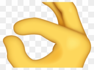 Hand Emoji Clipart Circle Hand - Ok Hand Transparent Background - Png Download