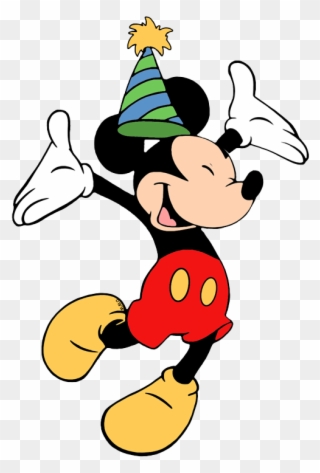 New Mickey Mouse Celebration - Buon Compleanno Mattia Gif Clipart