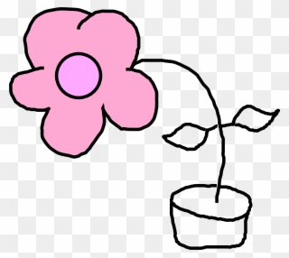 Kids Flower Clip Art At Clipart Library - Flower Drawing For Kids - Png Download