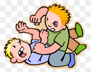 No Siblings Cliparts - Hurting Someone Clipart - Png Download