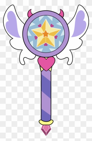 Sparkle Clipart Star Disney - Star Vs The Forces Of Evil Star's New Wand - Png Download