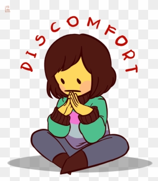 Vector Freeuse Library Collection Of Free Discomforted - Undertale You Re Filled With Discomfort Clipart