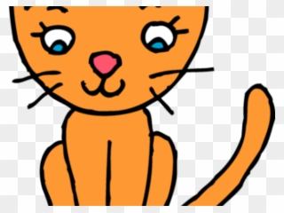 Clipart Cat To Colour - Png Download
