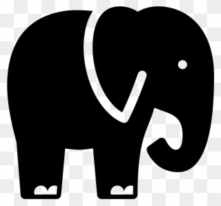 Elephant Trunk Up Clipart 19 Elephant With Trunk Up - Elefante Png Icono Transparent Png