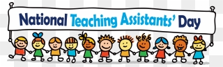 National Teaching Assistants Day - Teacher Assistant Appreciation Day 2018 Clipart