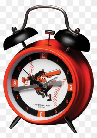Presented By United Concordia Dental - Orioles Retro Talking Alarm Clock Clipart