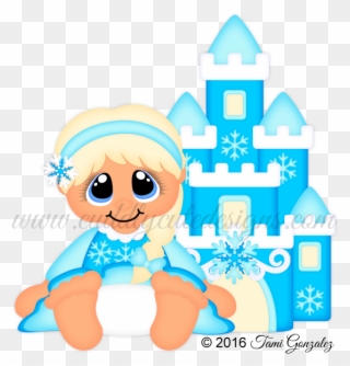 Baby Princess Ella - Cartoon Clipart