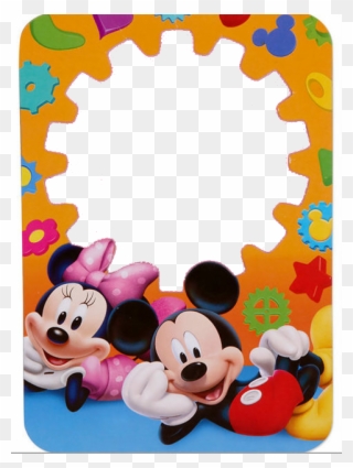 Marcos Para Photoshop Y Algo Mas - Mickey Mouse Clubhouse And Friends Invitation Template Clipart