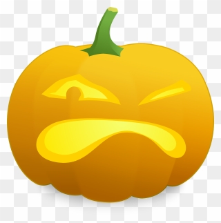 Jack O' Lantern Halloween Pumpkin Cucurbita Free Commercial - Angry Jack O Lantern Clipart